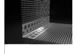 Алуминиев ъгъл с мрежа дължина  2.5м