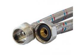 Мека връзка 1.50м мъжка-женска резба 1/2"-3/8"