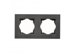 Рамка Егона двойна тъмно сива