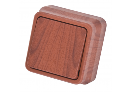 Ключ гюнсан единичен открит монтаж череша