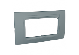 Рамка 4 модула Unica Allegro техническо сиво