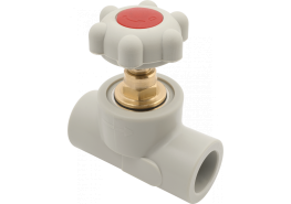 Полипропилен кран кеклов ф32