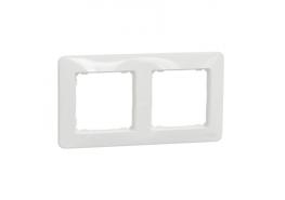 Двойна декоративна рамка бяла SDD311802