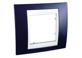 Рамка единична Unica индиго/бяло ДО ИЗЧЕРПВАНЕ НА КОЛИЧЕСТВАТА