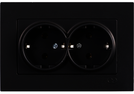 Контакт Егона двоен черен