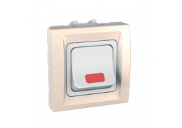 Ключ за бойлер 32А механизъм двумодулен Unica слонова кост ДО ИЗЧЕРПВАНЕ НА НАЛИЧНОСТИТЕ