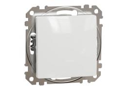 Ключ пуш бутон 10A бял SEDNA SDD111111