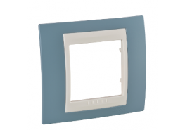 Рамка единична Unica светлосиня/слонова кост ДО ИЗЧЕРПВАНЕ НА КОЛИЧЕСТВАТА