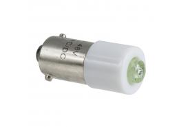 Светодиодна крушка 24V LED с бял сигнален цвят