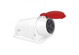 Индустриален контакт за стенен монтаж - 16A - 3P + N + E - 380...415 V AC