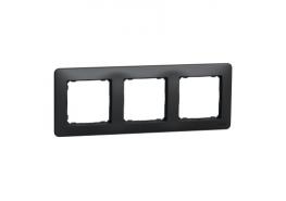 Тройна декоративна рамка антрацит SDD314803