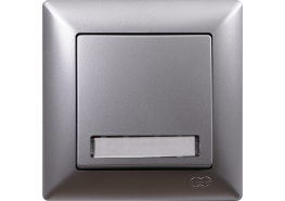 Ключ звънчев светещ Visage сив