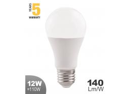 LED лампа 12W E27 6400К 230V