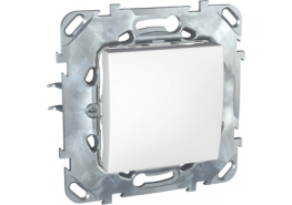 Ключ девиатор схема 6 механизъм 10A 250VAC Unica бял ДО ИЗЧЕРПВАНЕ НА КОЛИЧЕСТВАТА