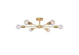 Полилей ROXI 6xE27 злато