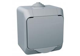 Контакт открит монтаж 16А сив WDE000641