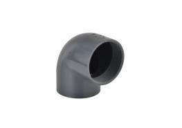 ПВЦ коляно  ф75х2 1/2  женска резба от едната страна