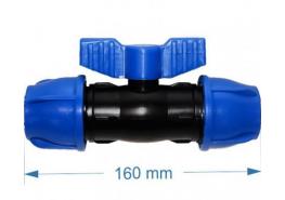 Полиетиленов кран ф 25х3/4 външна резба
