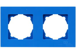 Рамка двойна Eqona синя