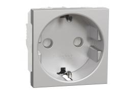 Контакт с детска защита алуминий NU303730