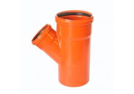 ПВЦ разклонител ф110 х ф75 х 45&deg;