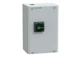 Метална кутия за GV3 с черна ръкохватка