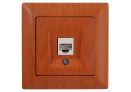 Контакт за компютър Visage светъл махагон