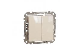 Сериен ключ 10AX крем SEDNA SDD112105