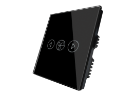 WI-FI SMART TOUCH EU КЛЮЧ ЗА ВЕНТИЛАТОР ЧЕРЕН