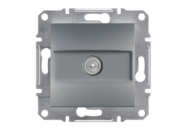 Розетка TV 1dB Asfora стомана