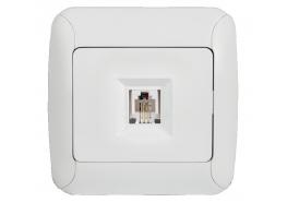 Контакт за телефон Fantasy бял