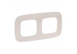 Рамка двойна крем Valena Allure