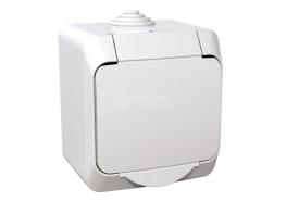 Контакт единичен с детска защита открит монтаж WDE000541