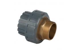 ПВЦ Холендър за лепене с външна резба бронзова ф20 x&nbsp;1/2" UH