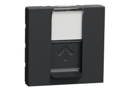 Компютърна розетка RJ45 cat. 5 UTP 2 модулна антрацит NU341154