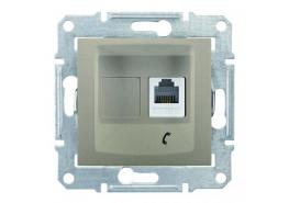 Телефонна розетка титаний OLD SERIES SDN4101168 разпродажба