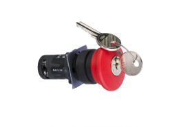 Авариен изключвател 1НЗ червен