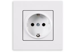 Контакт Eqona бял