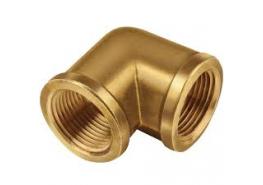 Коляно месинг 1"