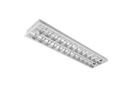 Корпус за луминисцентни пури 2Х36W IP20 скрит монтаж