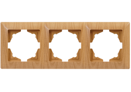 Рамка тройна Visage круша