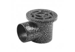 Сифон рогов &Oslash;50 кръг шагрен ф80