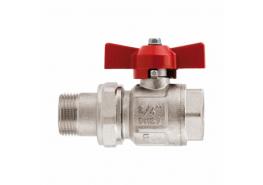 Кран сферичен 1" с холендър 