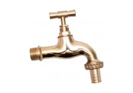 Кран канела полирана с холендър месинг 3/4"