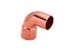 Медно коляно м/ж ф28