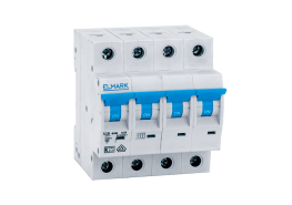 Автоматичен прекъсвач 4P 50A крива C 400V 6kA