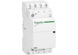 Модулен контактор CT 4P 25A 220V 4НО 50 Hz