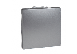 Ключ единичен 10 А 2 модулен алуминий NU320130