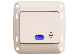 Ключ стълбищен светещ Fantasy крем