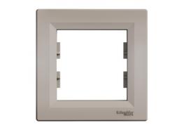 Рамка единична Asfora бронз